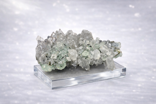 Prehnite with quartz
