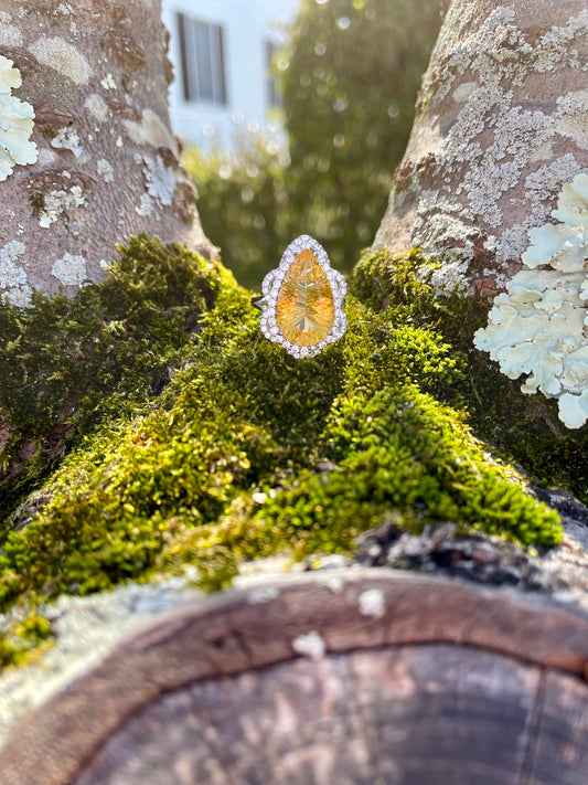 Citrine ring