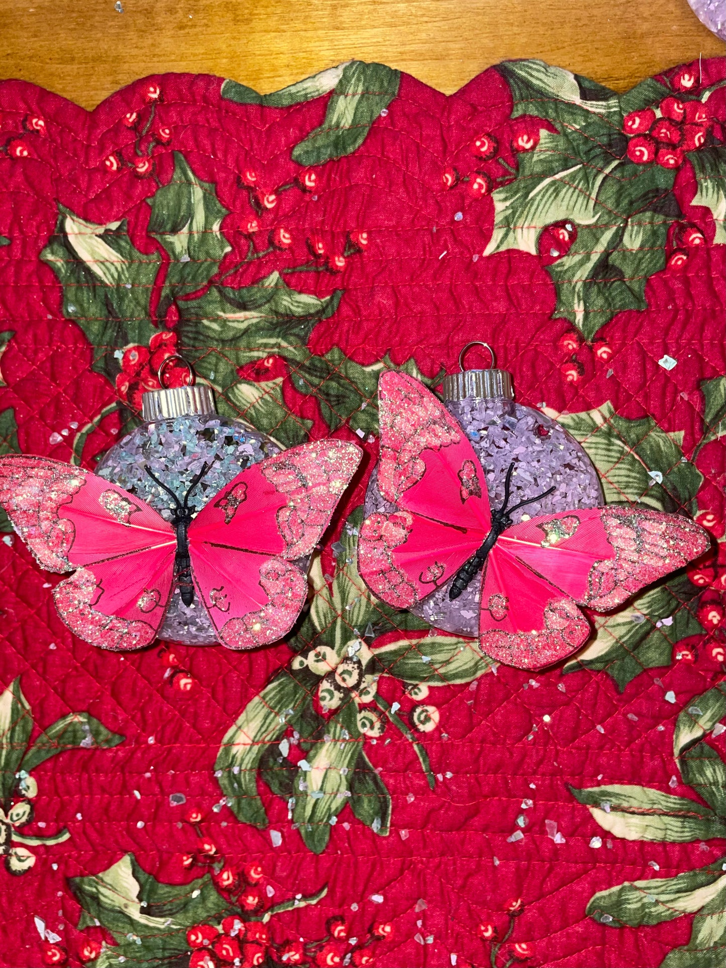 Butterfly Yule Ornament