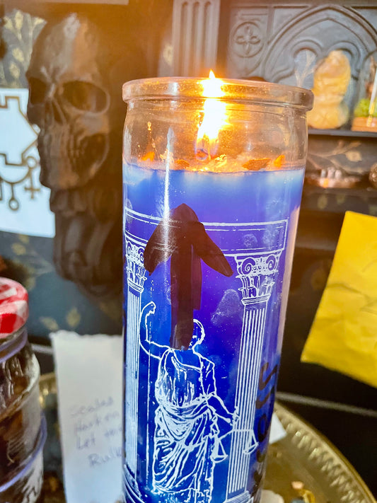 Court Case Candle Burn