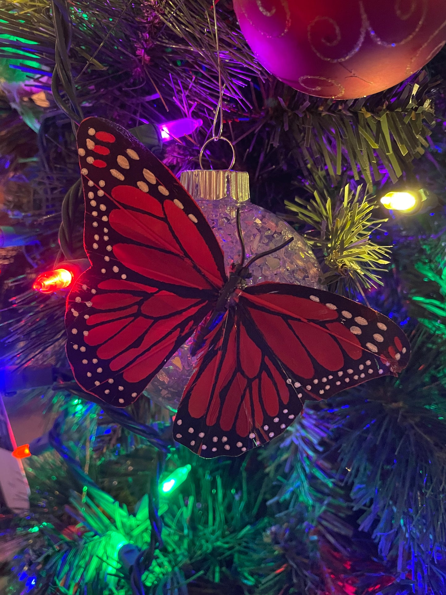 Butterfly Yule Ornament