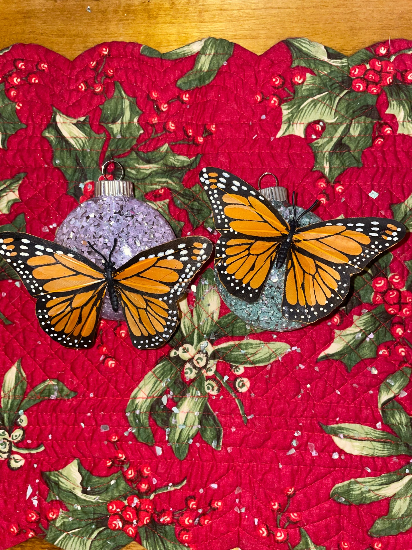 Butterfly Yule Ornament