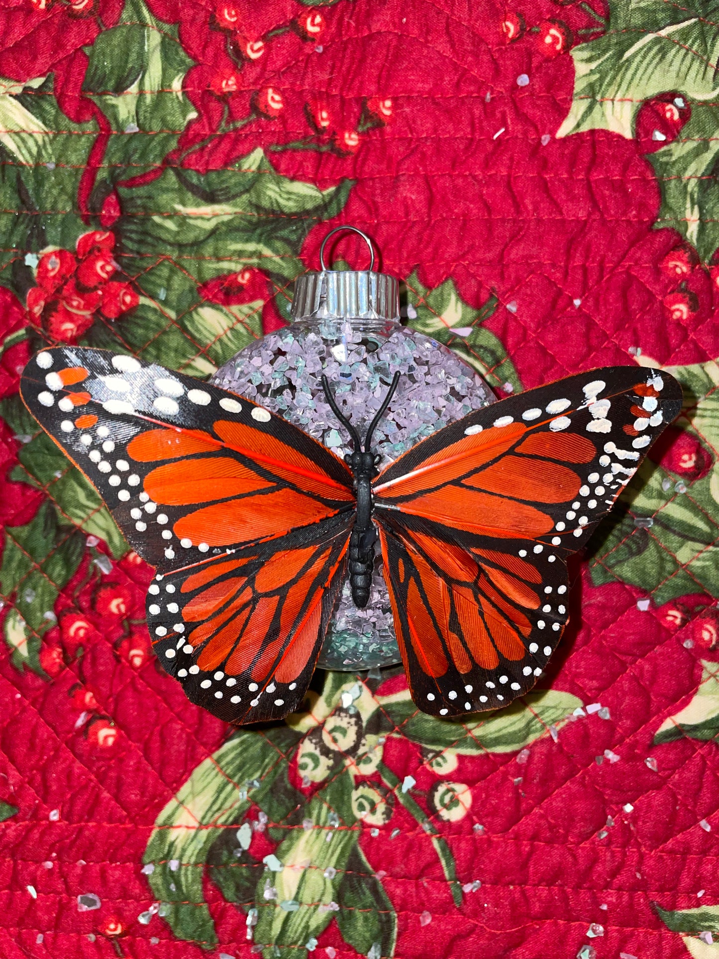 Butterfly Yule Ornament