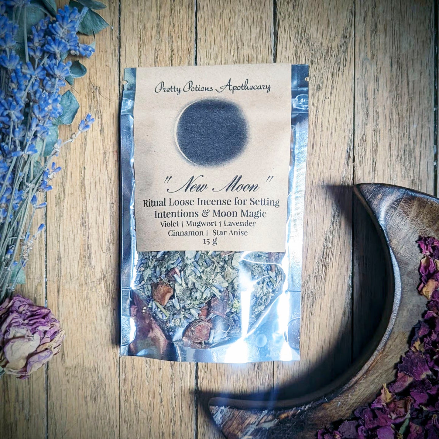 NEW MOON Ritual Loose Incense