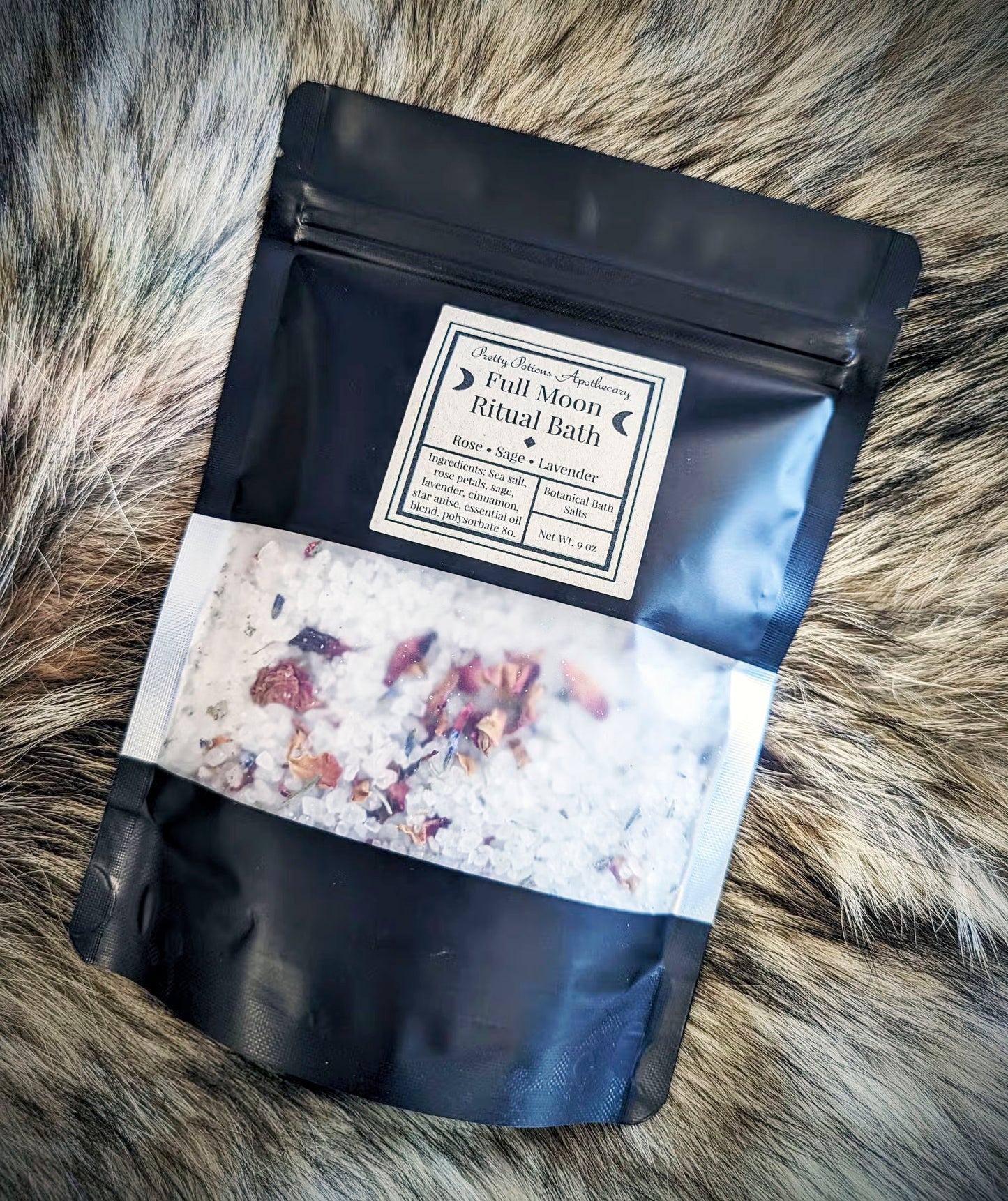 FULL MOON Ritual Bath Salts