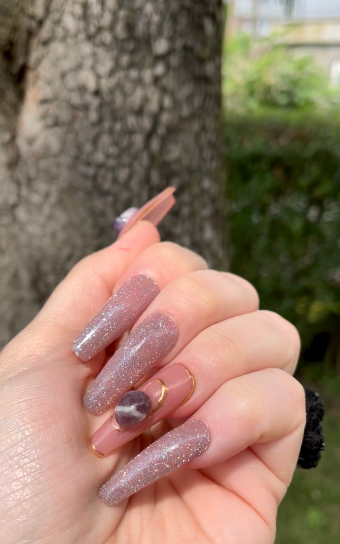 Crystal nails