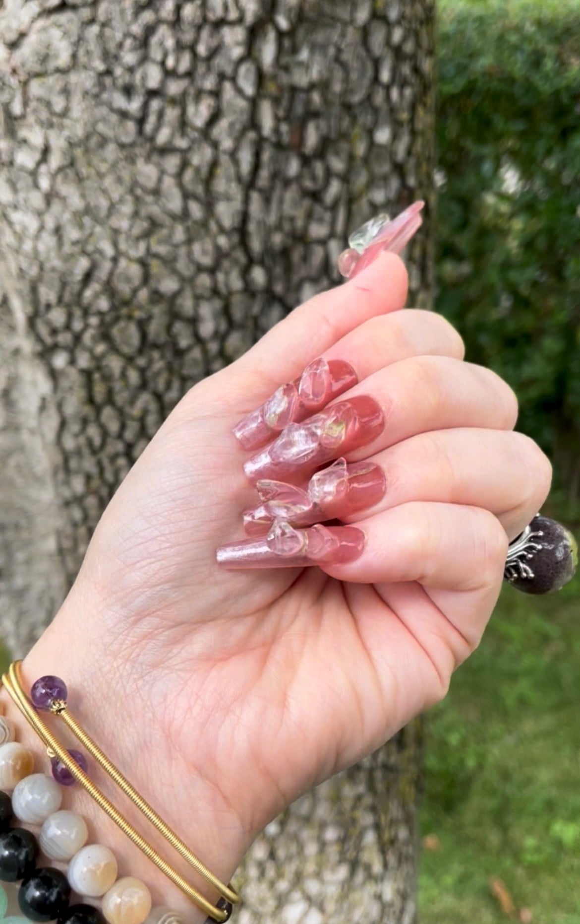 Crystal nails