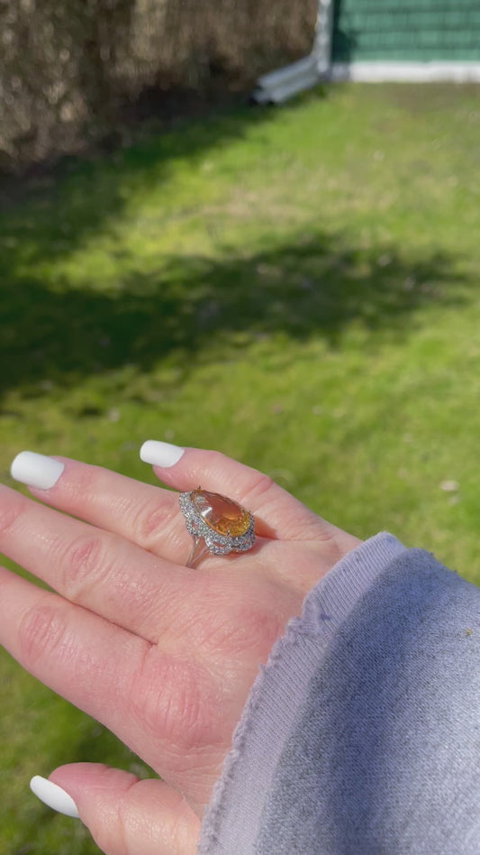 Citrine ring