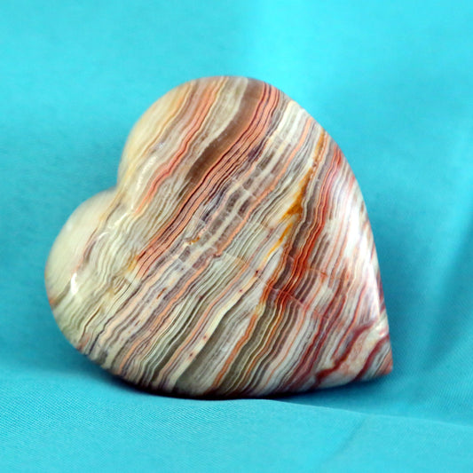 Banded Onyx Heart