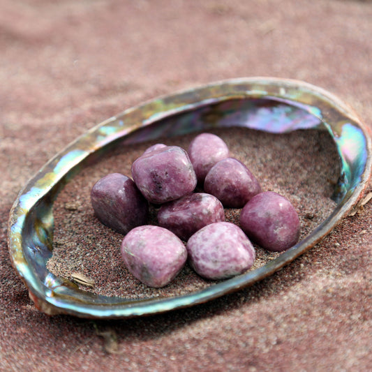 Lepidolite Tumbles