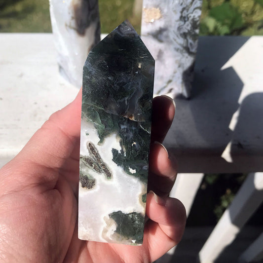 Moss Agate Towers