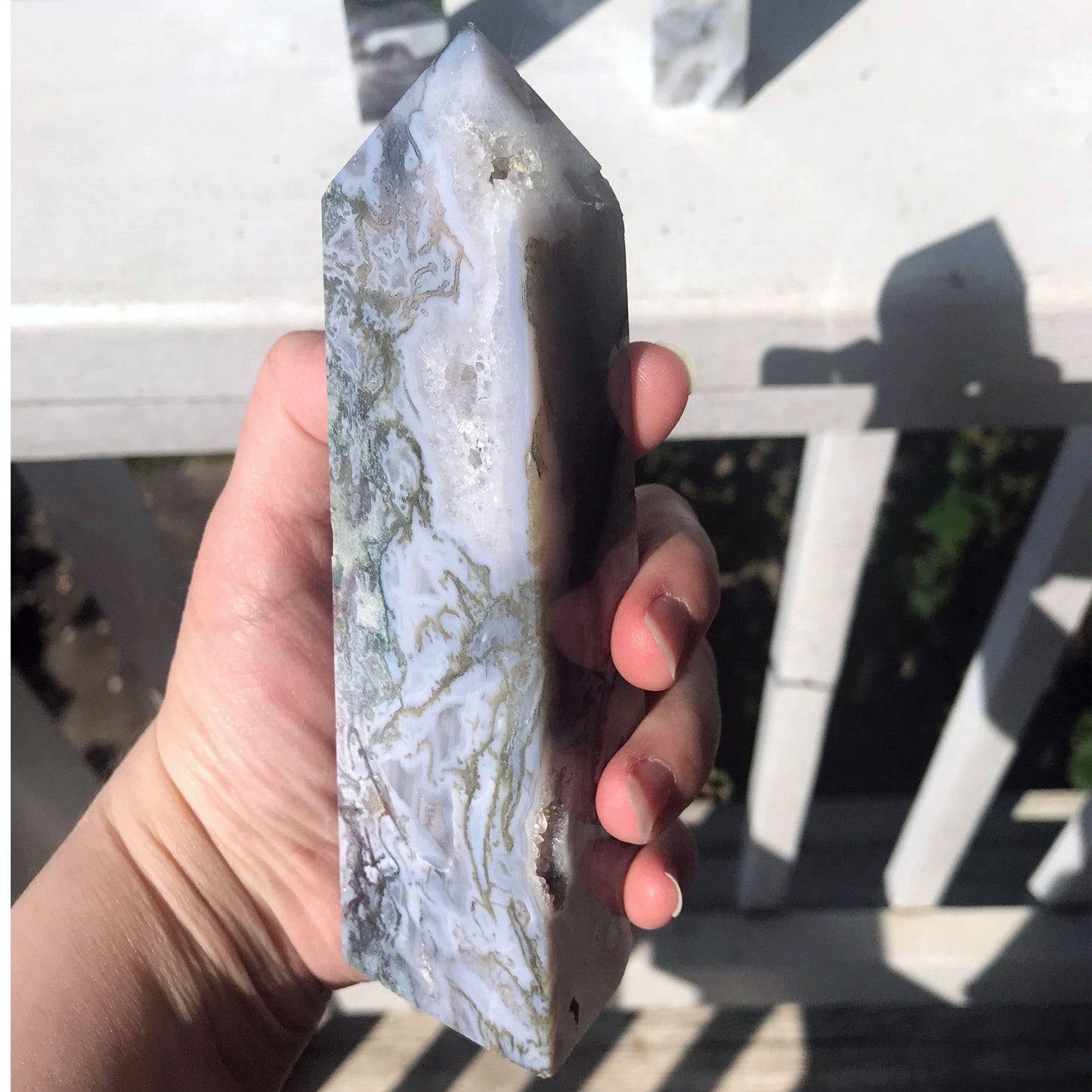 Moss Agate Towers