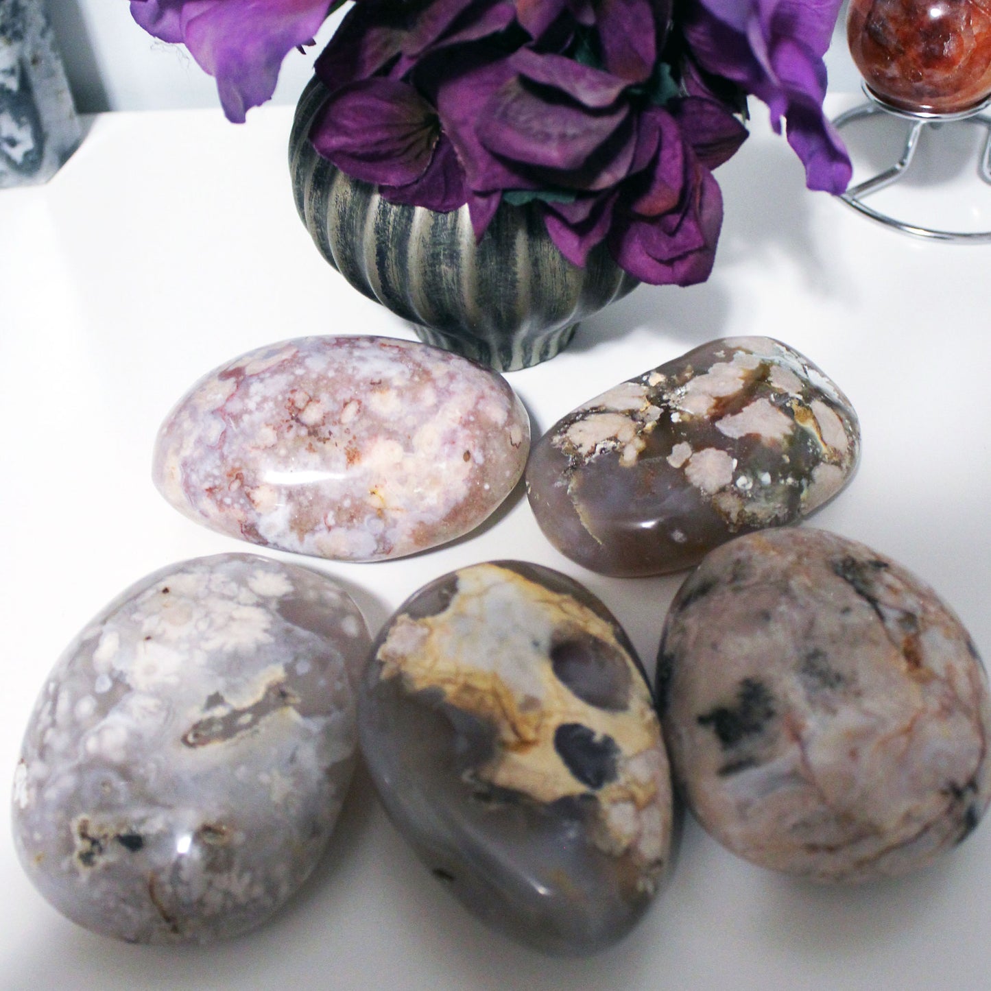 X-Large Flower Agate Palms