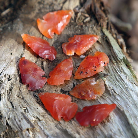 Carnelian Arrowheads