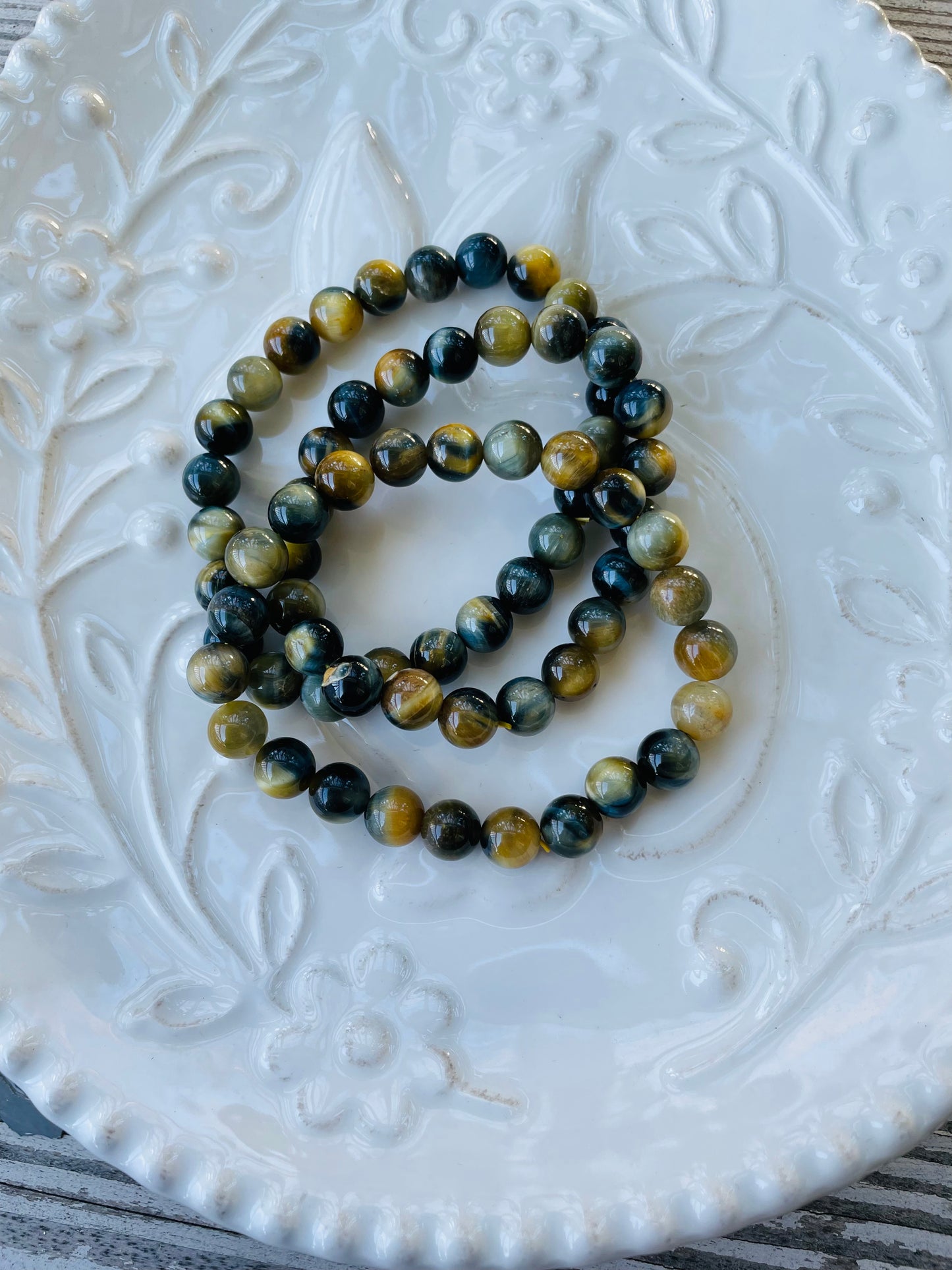 Blue Tiger’s Eye Bracelet