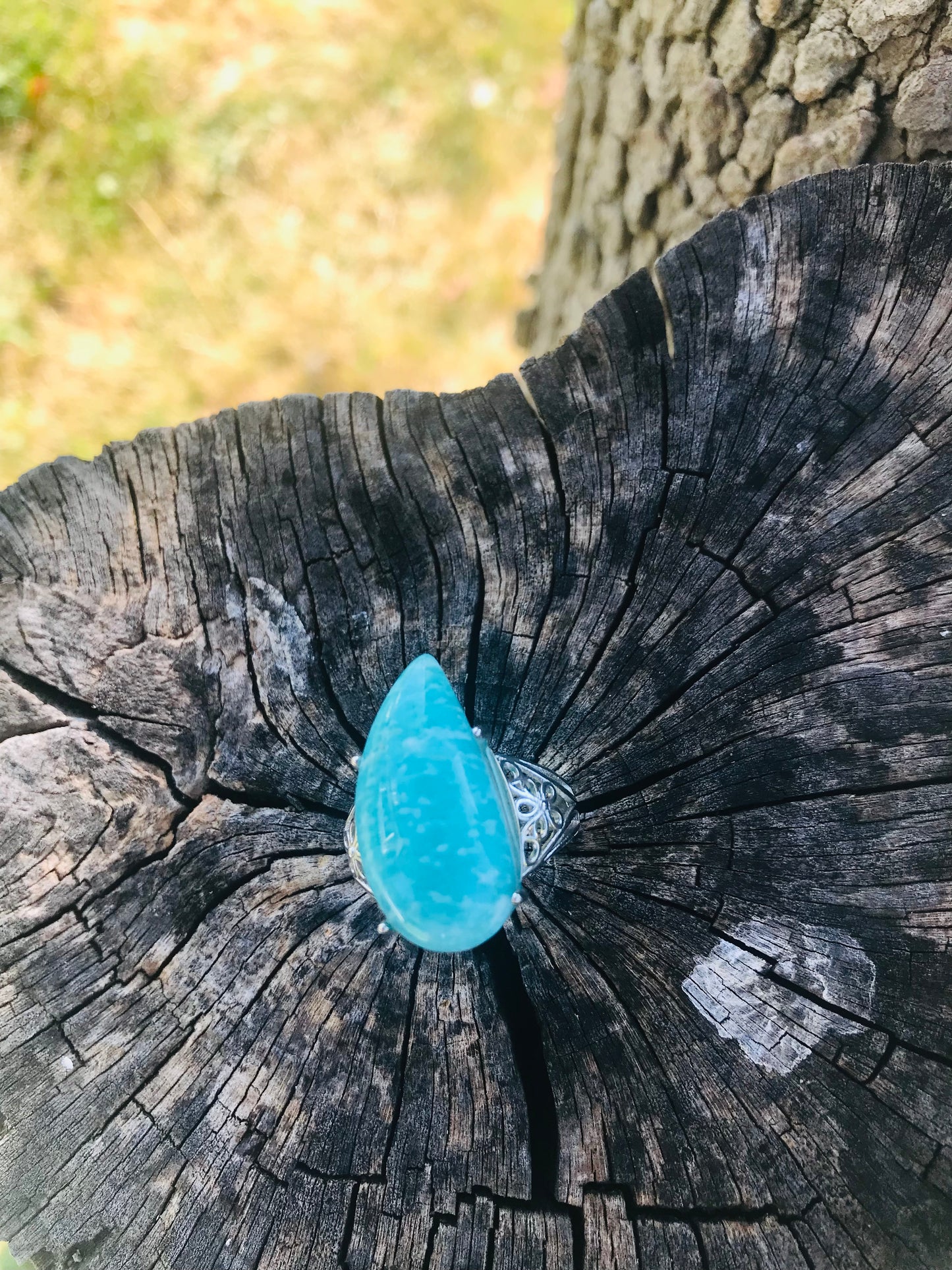 Amazonite Ring