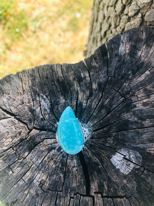 Amazonite Ring