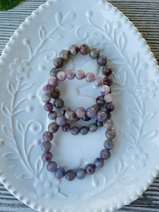 Pink Tourmaline Bracelet