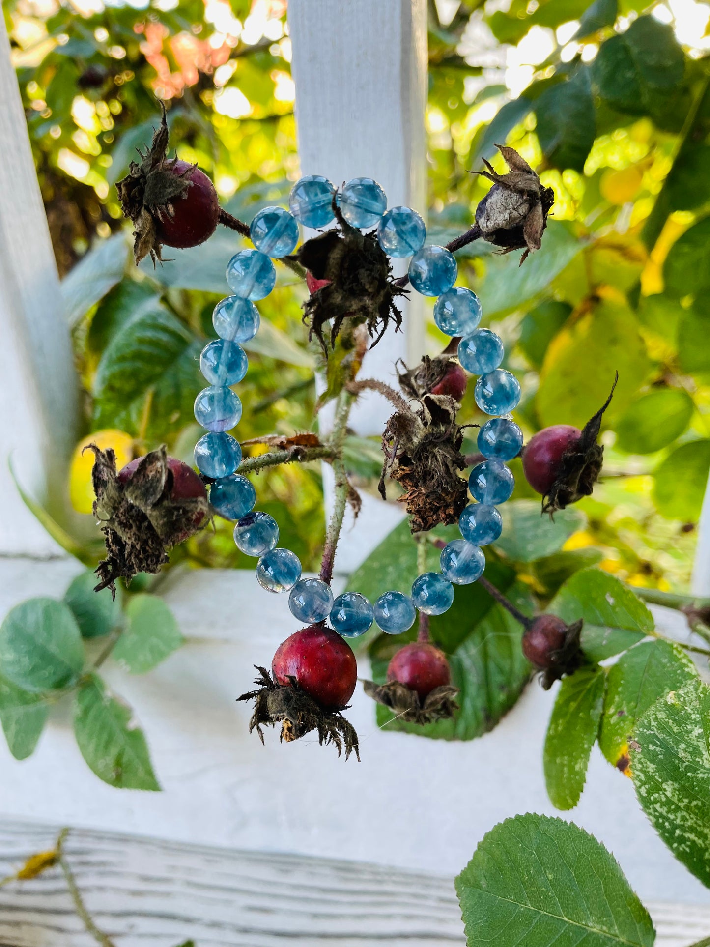 Blue & Purple Fluorite Bracelets