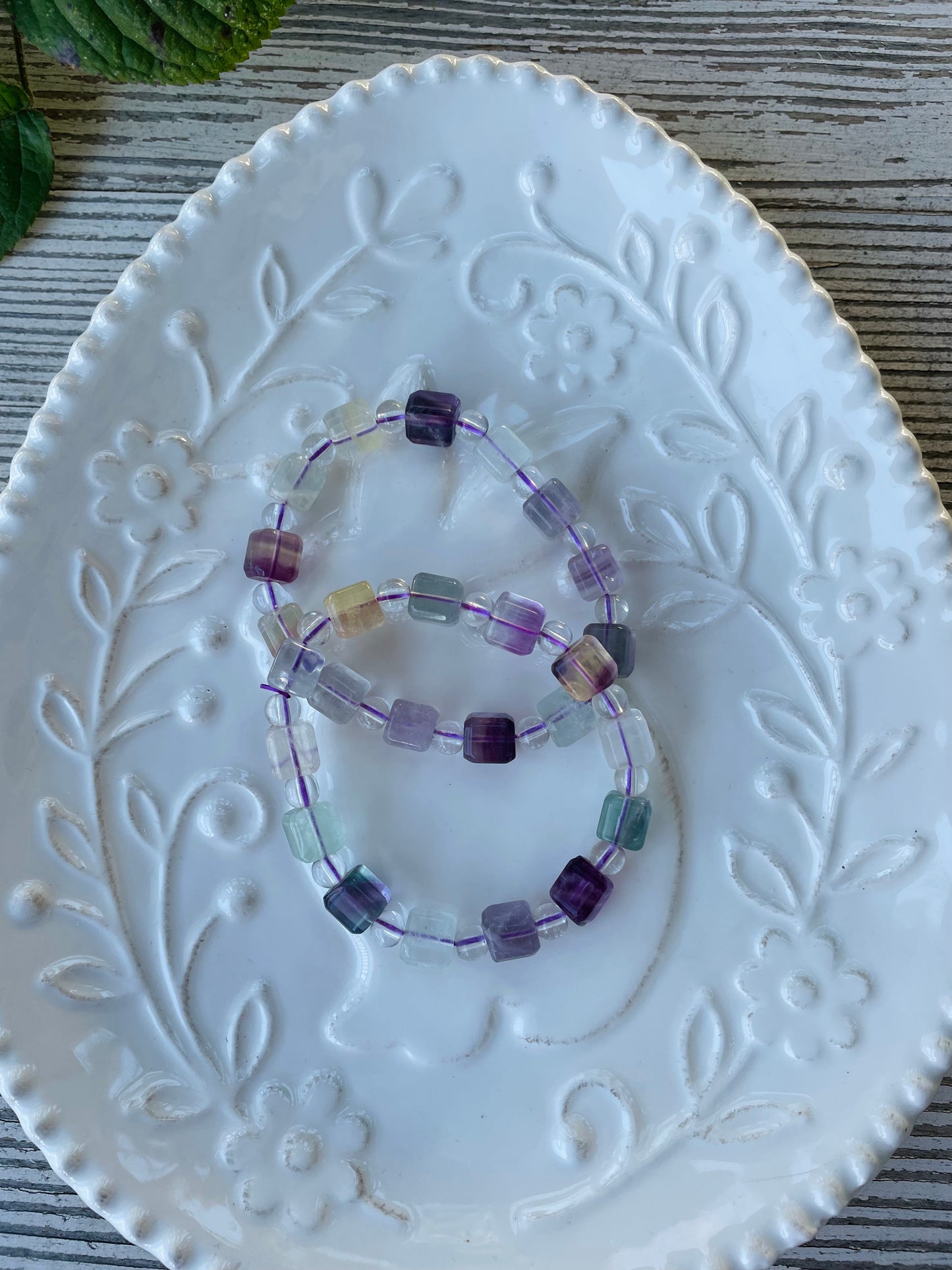 Rainbow Fluorite Bracelet