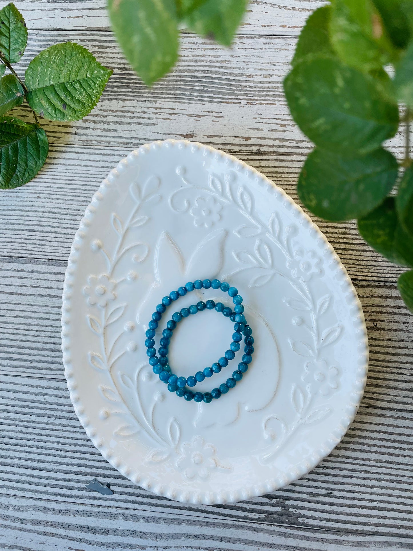 Blue Apatite Bracelets