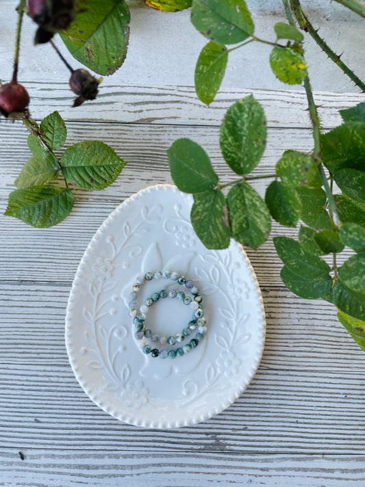 Moss Agate Bracelet