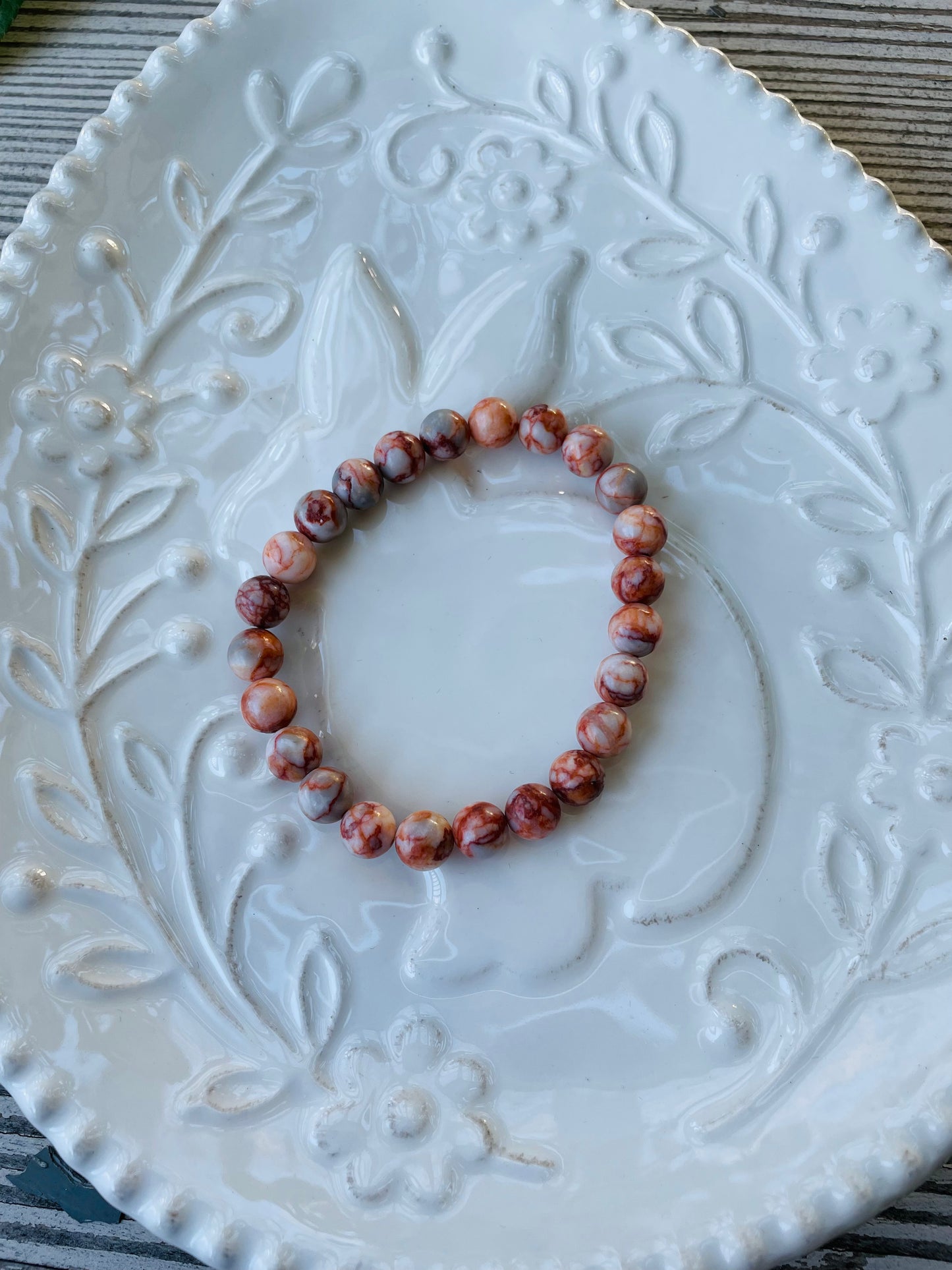 Red Network Jasper (Red Vein Jasper) Bracelets