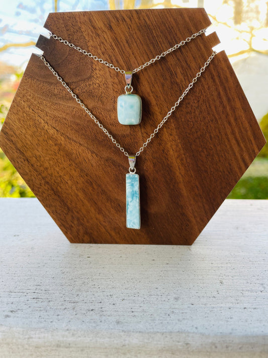 Larimar Necklace