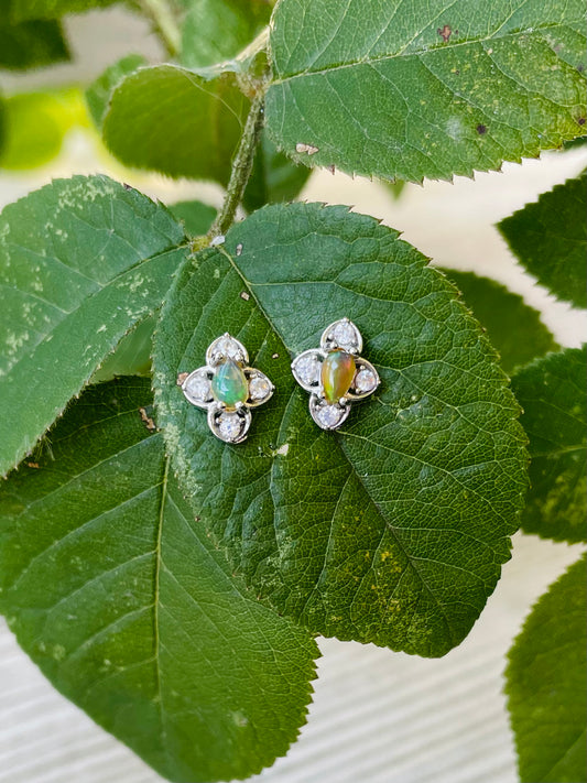 Opal Earrings