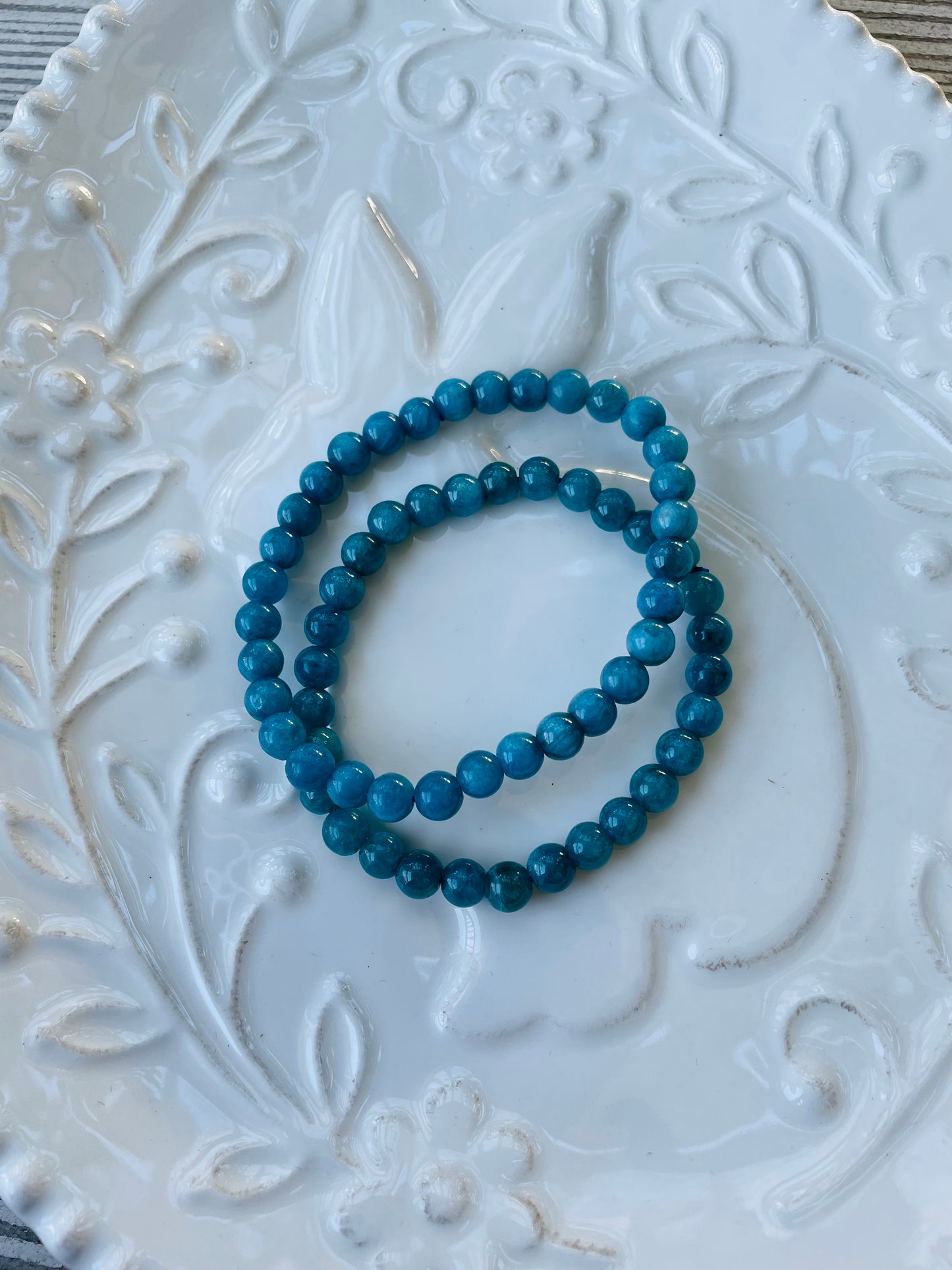 Blue Apatite Bracelets