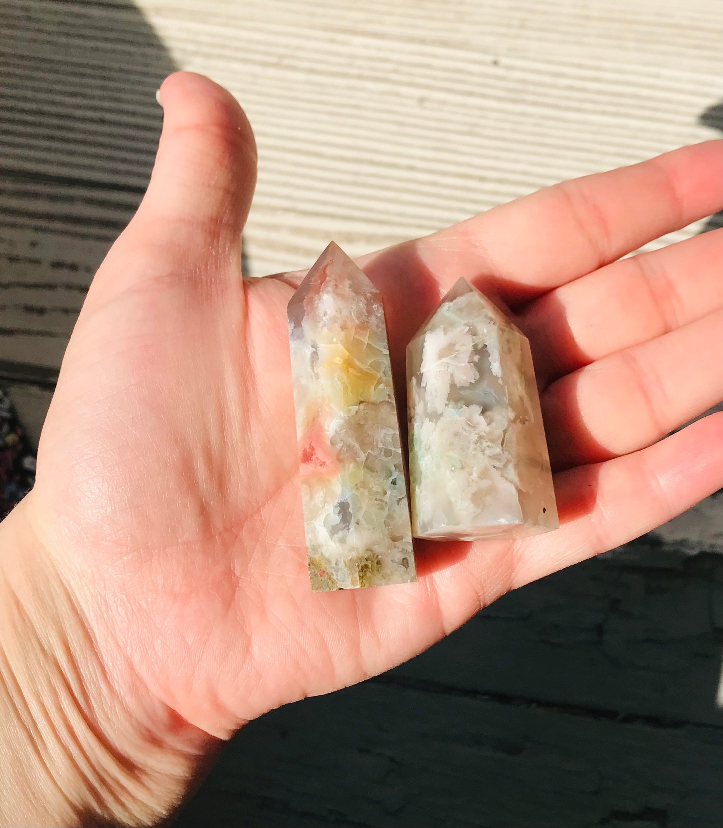 Flower Agate Towers