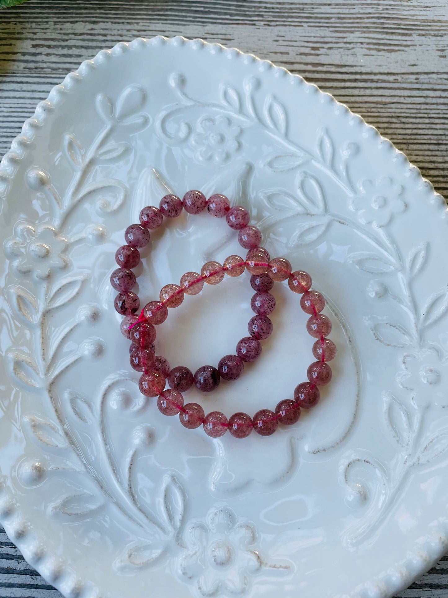 Strawberry Quartz Bracelets