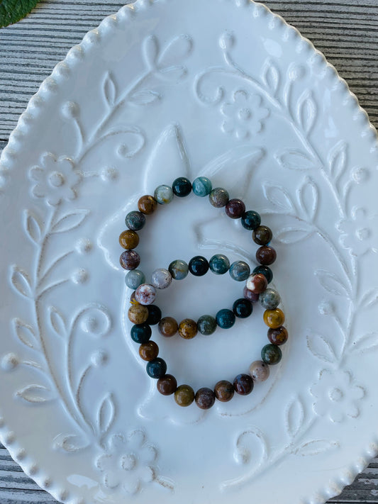 Oceanic Jasper (oj) Bracelet