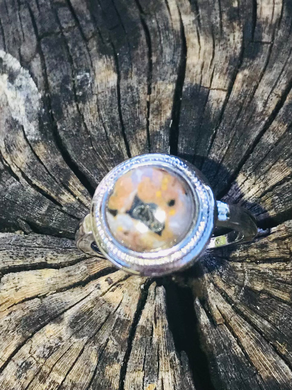 Oceanic Jasper (oj) Ring