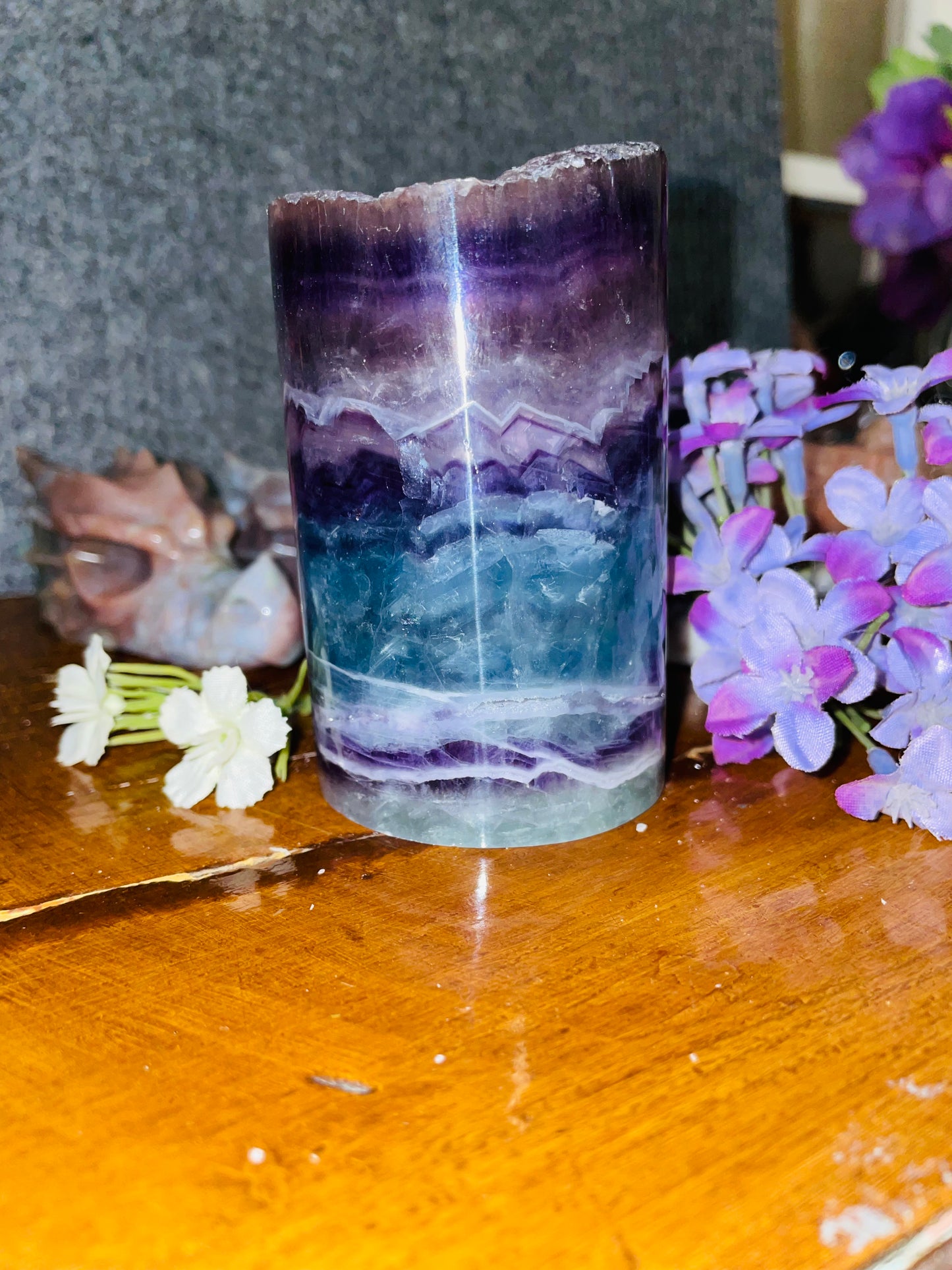 Fluorite Lamp