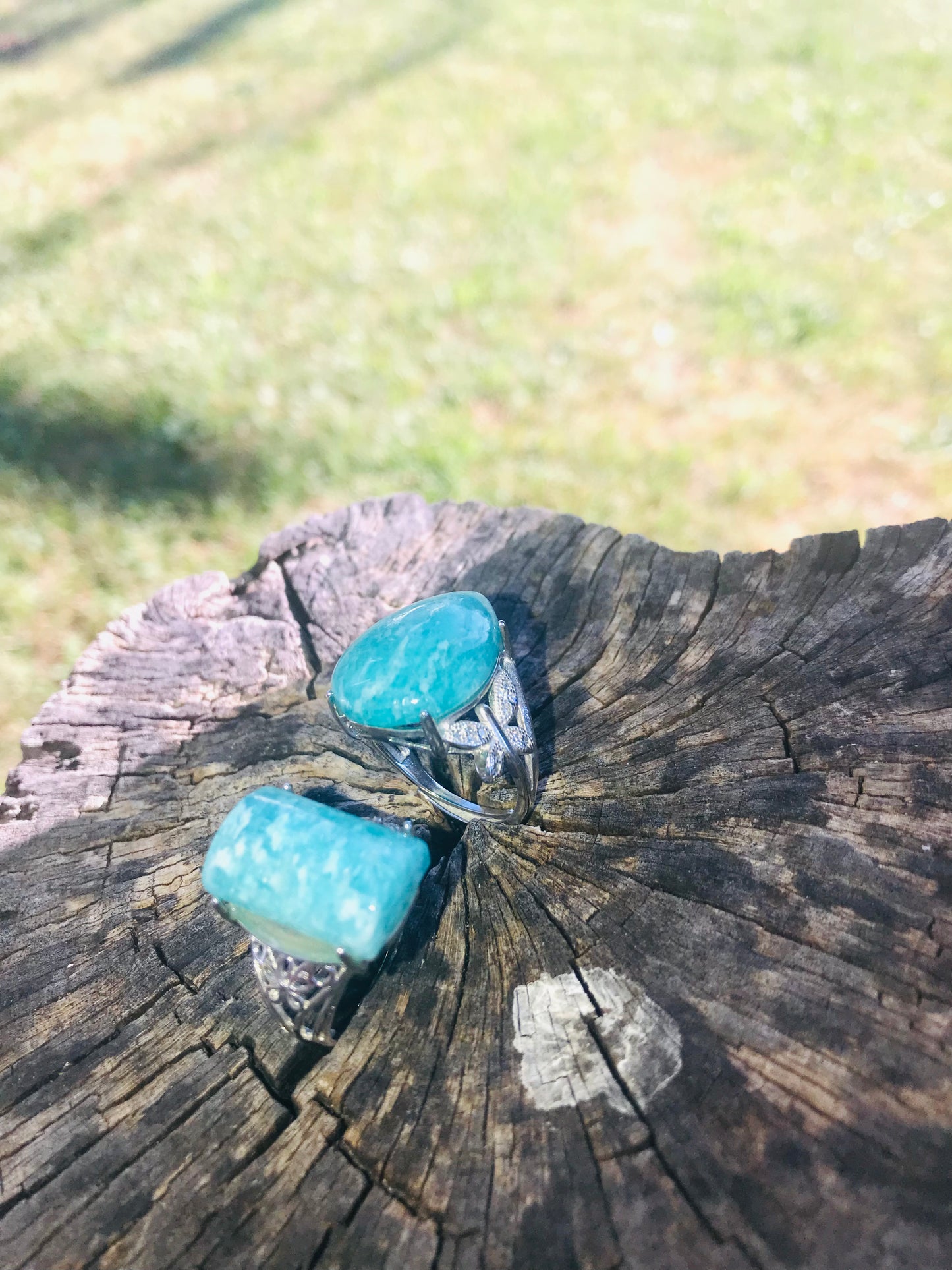 Amazonite Ring