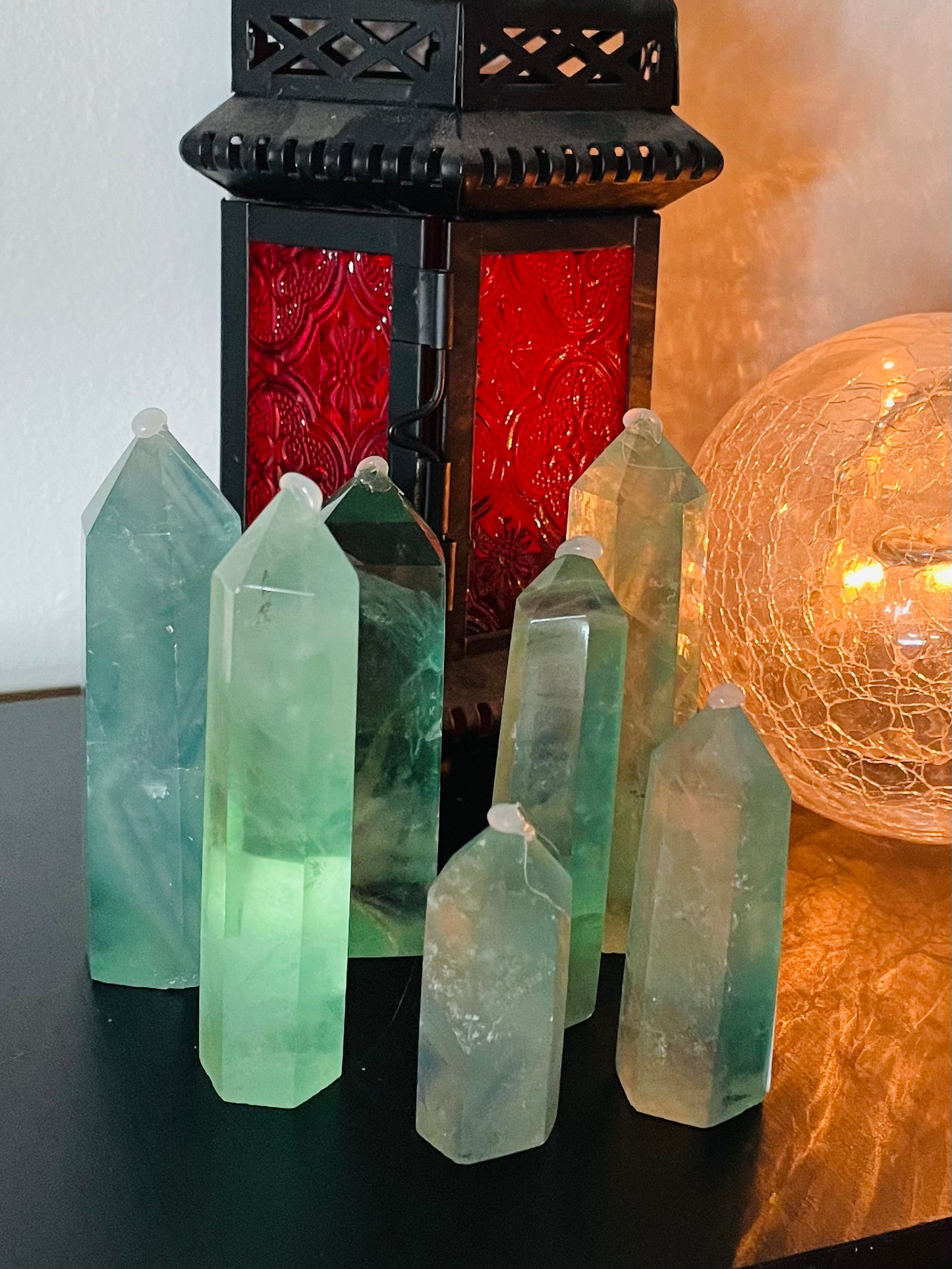 Green Fluorite Tower