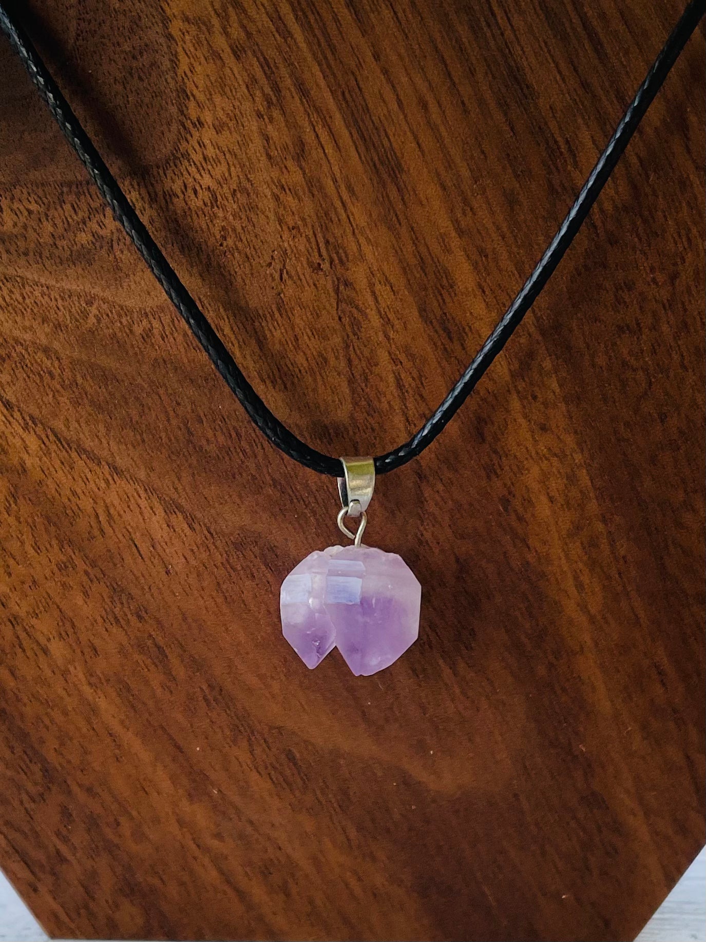 Raw Amethyst Necklace