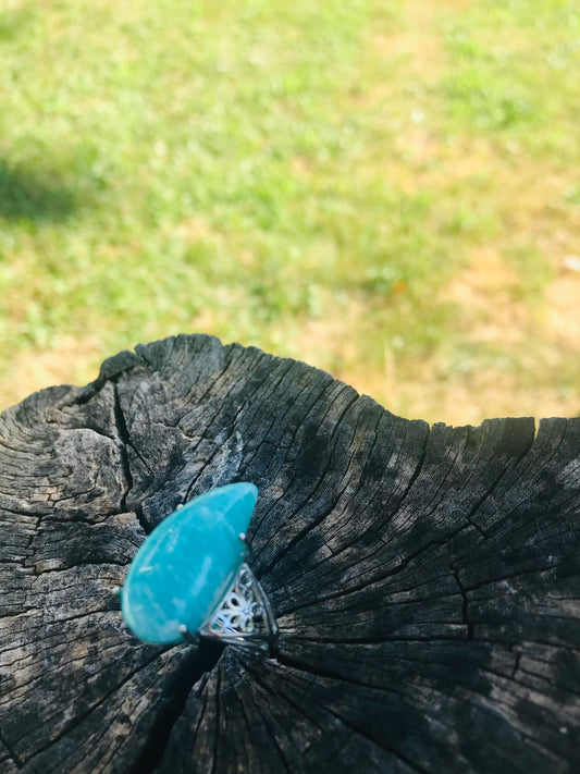 Amazonite Ring