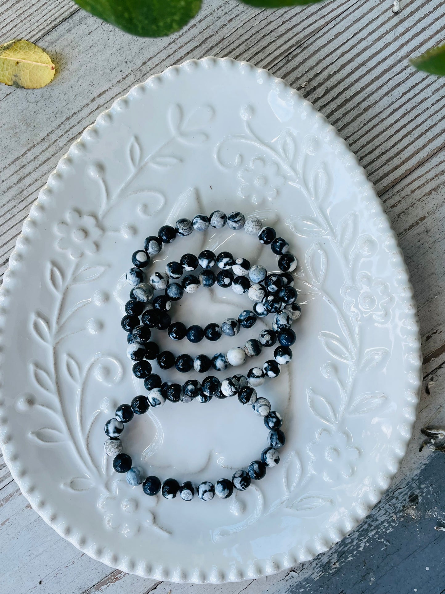 Orca Agate Bracelet