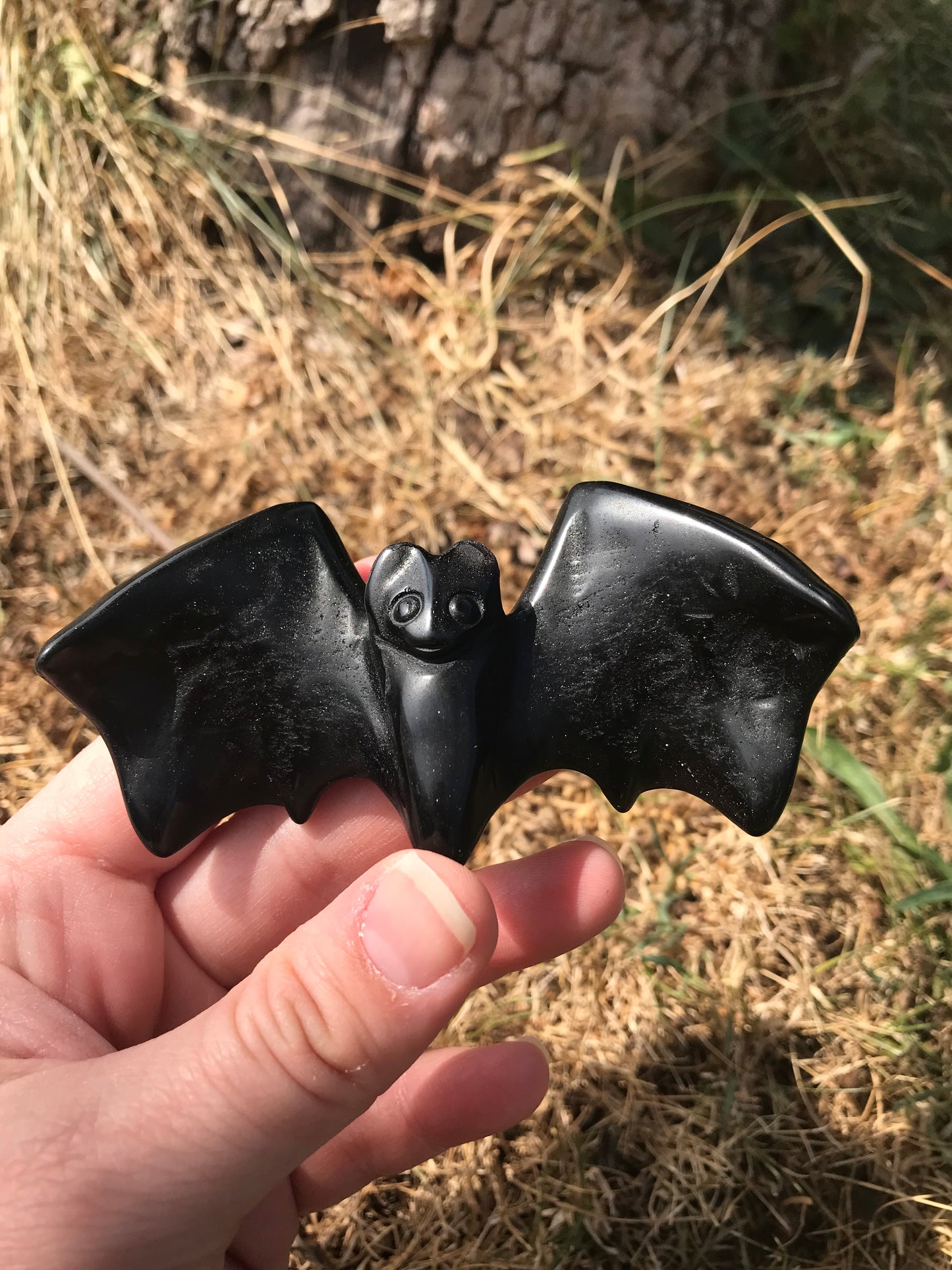 Black Obsidian Bat