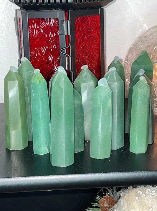 Green Aventurine Towers