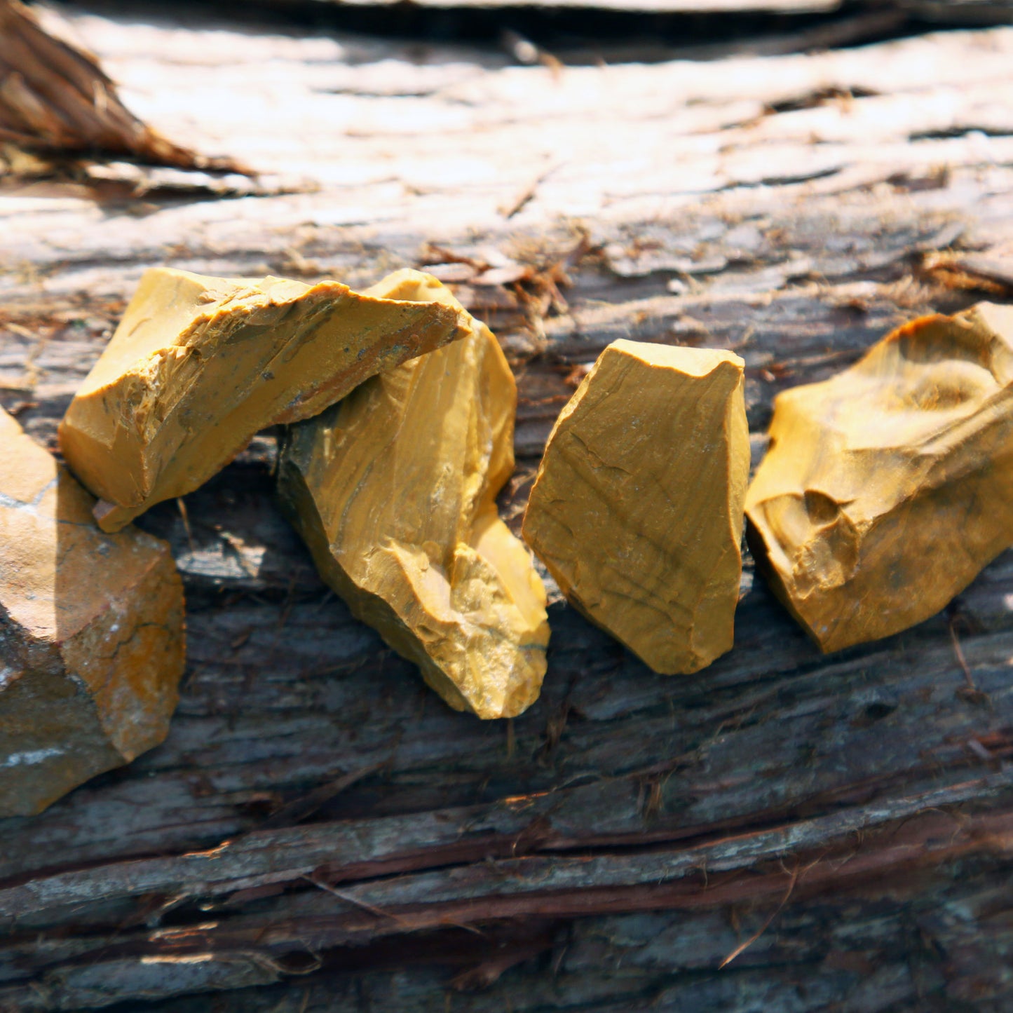 Raw Yellow Jasper